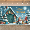 thumbnail image 4 of Decorative Design Christmas Banner Holiday Decoration New Year Decoration for Home Party Office Celebration, 4 of 9