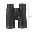 thumbnail image 2 of Telescopio Binoculares de alta definición 12X42 Telescopio Life Resistente al agua con bolsa de transporte Clip de teléfono Paño de limpieza para conciertos Eventos deportivos Observación de aves Obse Meterk Telescopio, 2 of 7
