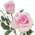 thumbnail image 4 of 29.5-inch Artificial Silk Pink Rose 3 Heads Long Spray, for Indoor Use, by Mainstays, 4 of 8