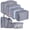 Gray, variant on TIFOR 8Pcs Packing Cubes for Luggage , Travel Packing Organizers Packing Cubes for Travel (Gray)