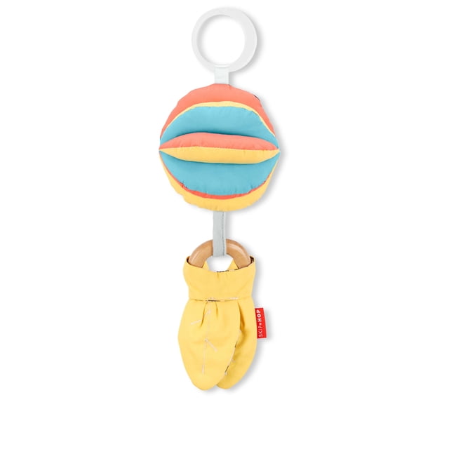 Skip Hop 3-in-1 Baby Activity & Teether Stroller Toy, Montessori Inspired 3-in-1 Stroller Toy