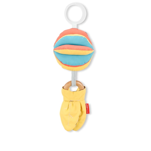Skip Hop 3-in-1 Baby Activity & Teether Stroller Toy, Montessori Inspired 3-in-1 Stroller Toy