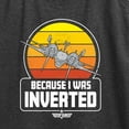 thumbnail image 3 of Top Gun - Because I Was Inverted - Women's Racerback Tank Top, 3 of 5