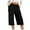 Black, variant on lmcalzta Capri Pants for Women Drawstring Athletic Runnig Gym Workout Sweatpants with Pockets