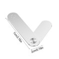 thumbnail image 4 of Bearachild Soporte para teléfono portátil Soporte de aleación de aluminio Soporte para teléfono inteligente Plata Type3 NO3, 4 of 6