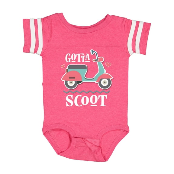 Inktastic Gotta Scoot Cute Scooter Girls Baby Bodysuit