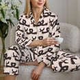 thumbnail image 6 of Sikiie Cute Puppy Women's Long-Sleeve Shirt and Full-Length Bottom Pajama Set (s-xxl)-X-Large, 6 of 7
