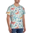 thumbnail image 5 of Rocae Butterflies for Men's Moisture-Wicking Crew Tee - T-Shirt for Sports, Outdoor Activities, and Casual WearMedium, 5 of 9