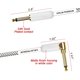 thumbnail image 5 of Cable de Instrumento Kirlin Blanco 20 Pies 1/4 Pulgadas Enchufe Monofónico, 5 of 6