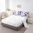 thumbnail image 5 of Castle Fairy Cartoon Cats Twin Bedding Sets,Animal Pet Bedding Comforter Set, 5 of 8