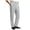 Gray #09, variant on Mens Dress Pants with Pockets, Elastic Waist Casual Business Pants,Regular Fit Straight Leg Work Pants, Pleated Front Slacks Pant 2XL