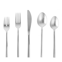 Fortessa Arezzo 18/10 Stainless Steel Flatware 20 Piece Set - Silver - Service for 4