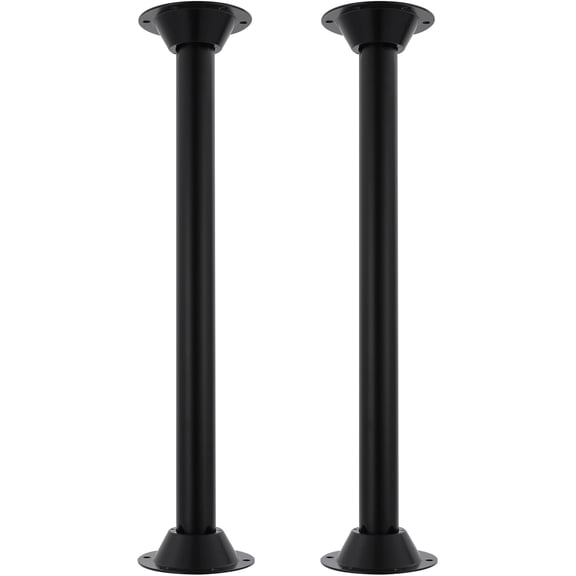 29" RV Table Legs Set of 2 Heavy Duty Aluminum Table Base Mount Detachable Pedestal Legs for Camper Motorhome Travel Trailer Van Yacht Easy Install