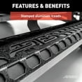 thumbnail image 6 of ARIES 2556012 Running Boards 75" Black Aluminum AdvantEDGE Side Bars, 6 of 10