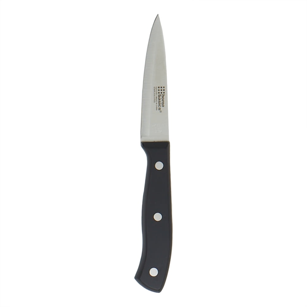 OEM Paring Knife 3.5 inches Bird's Beak Knife Dark Revited Ebony Handle