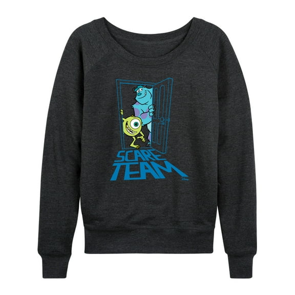 Monsters Inc. - Scare Team - Women's Lightweight French Terry Long Sleeve Shirt
