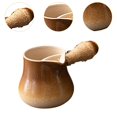 thumbnail image 6 of WeiLaiKeQi Ceramic Teapot Tea Warmer with Tea Strainer Tea Kettle for Bar Kitchen Camping Small Brown, 6 of 9