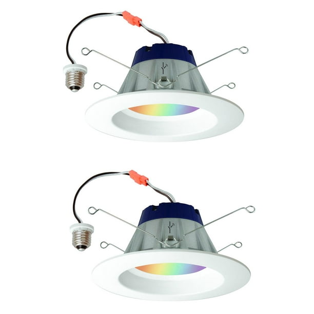 Sylvania Lightify 65W LED Maison Intelligente 2700-6500K Couleur / Ampoule Blanche (2 Pack)