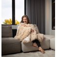 thumbnail image 3 of Luxe Signature Jeté en Fausse Fourrure / 50"x60 Pouces, 3 of 3
