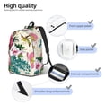 thumbnail image 4 of Yiaed Bird Butterfly Rose Print Backpack, Premium Laptop Backpack, Travel Backpack for Women, Lightweight Backpacks, Comfortable Back Pack-Small, 4 of 5