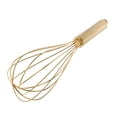 thumbnail image 2 of Stainless Steel Whisk Heavy Duty - Gold Metal Kitchen Whisking Tool for Cooking, and Baking - 11.75" Wire Whip, 2 of 7