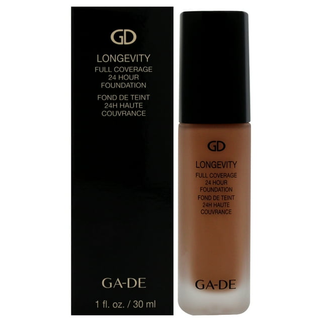 Base Longevity Full Coverage 24Hr - 553 Fair Tan de GA-DE para mujeres - Base de 1 oz