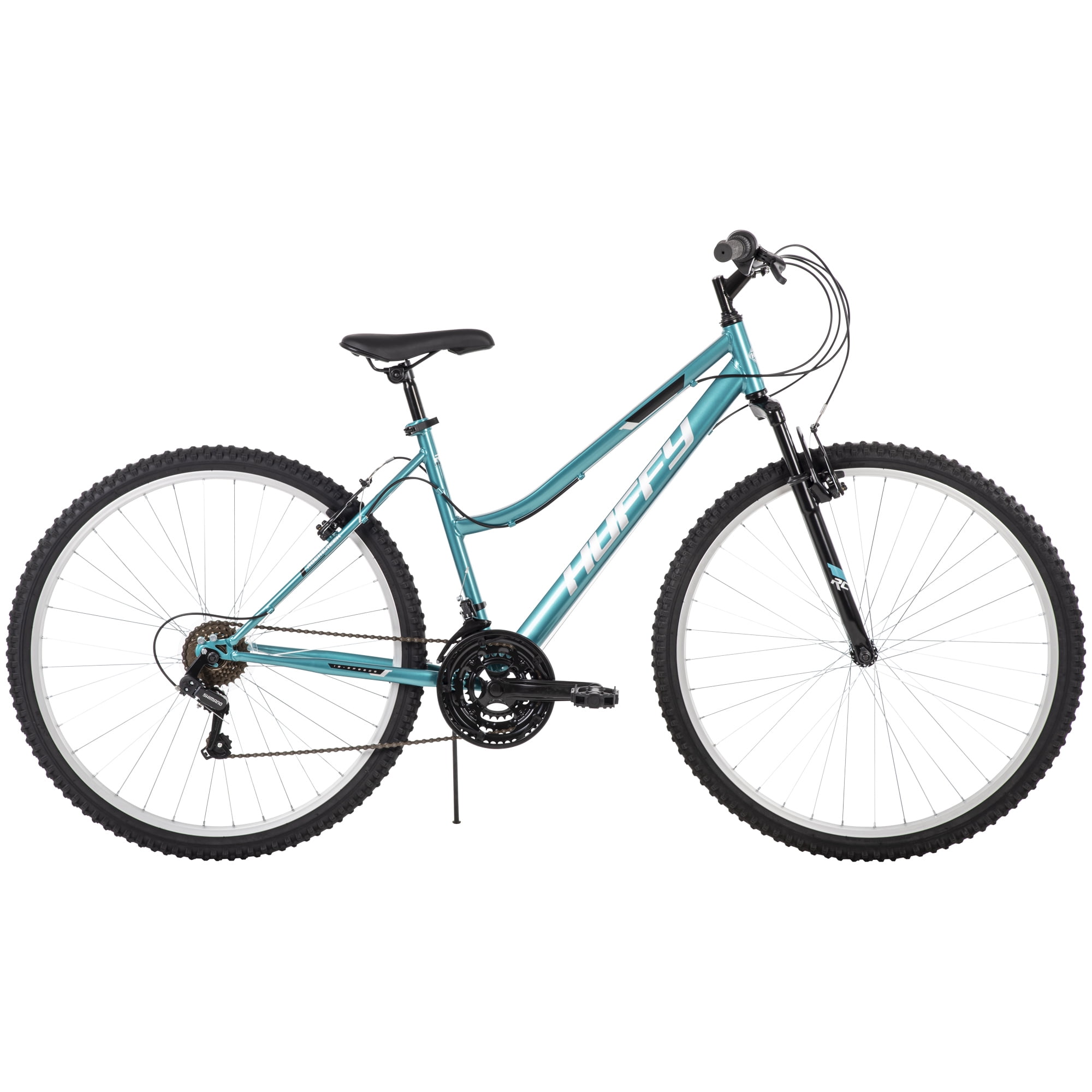 Huffy 29" Rock Creek Mountain Bike, Fits Riders 60"+, Teal, Adult, Women's