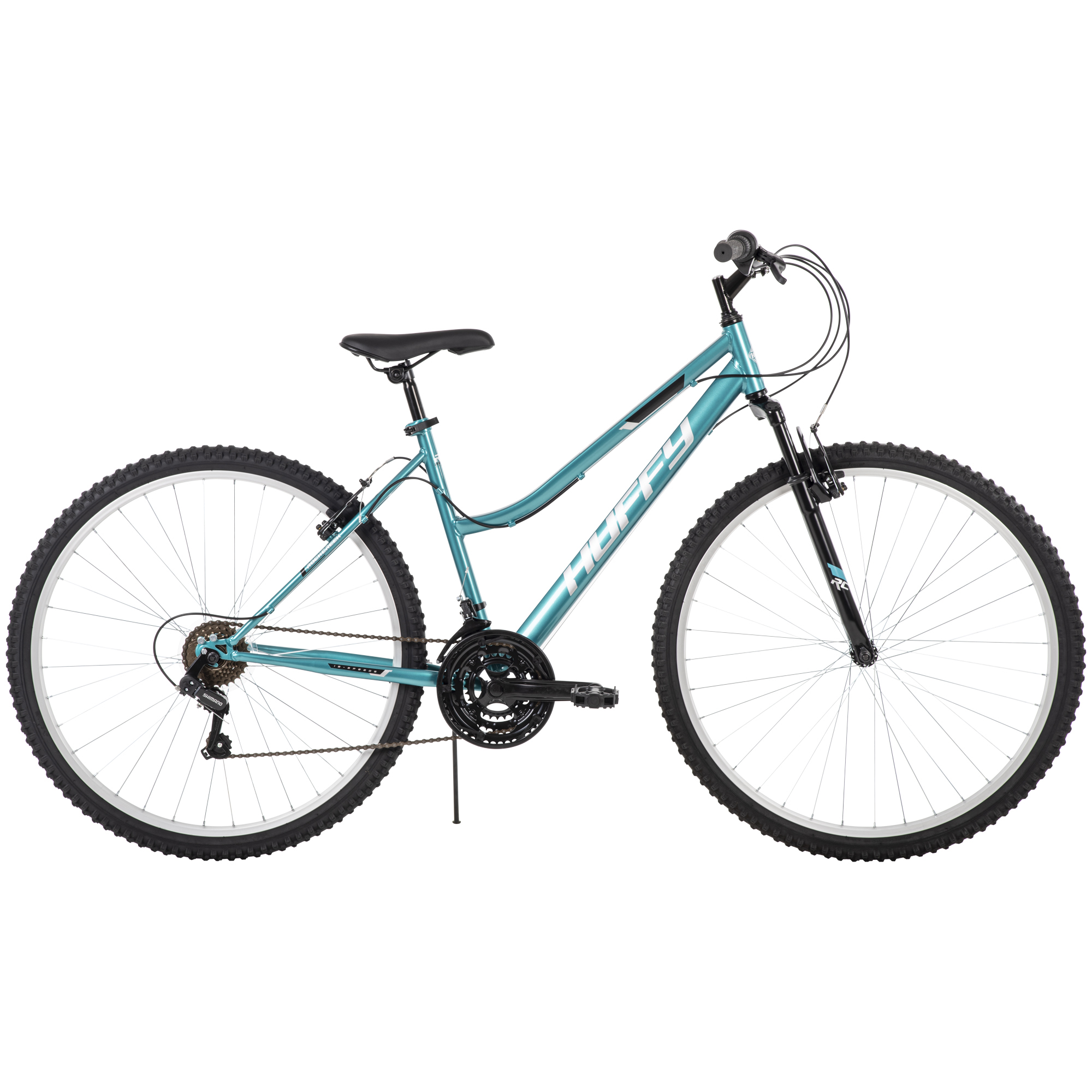 Huffy 29" Rock Creek Mountain Bike, Fits Riders 60"+, Teal, Adult, Women's