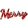 thumbnail image 2 of Northlight Lighted "Merry" Christmas Decoration - 20.5", 2 of 8