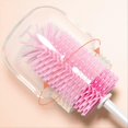 thumbnail image 2 of Silicone Bottle Brush Cleaner Attachment, Pink, 2 of 5
