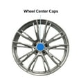 thumbnail image 3 of 1 Pc Wheel Center Caps Hub Caps Rim Center Caps OD: 70mm/2.76" Wheel Caps Hubcap Center Covers Universal Plastic Black for BMW, 3 of 6