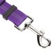 thumbnail image 4 of Ceinture de sécurité réglable pour animal de compagnie, sangle réfléchissante en nylon pour voiture, violet, 4 of 4