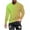 Yellow, variant on Wdfiry Long Sleeve Tee Shirts for Men Deals Clearance Men's Loose Round Neck Gradient Printing Long-sleeved T-shirt Top