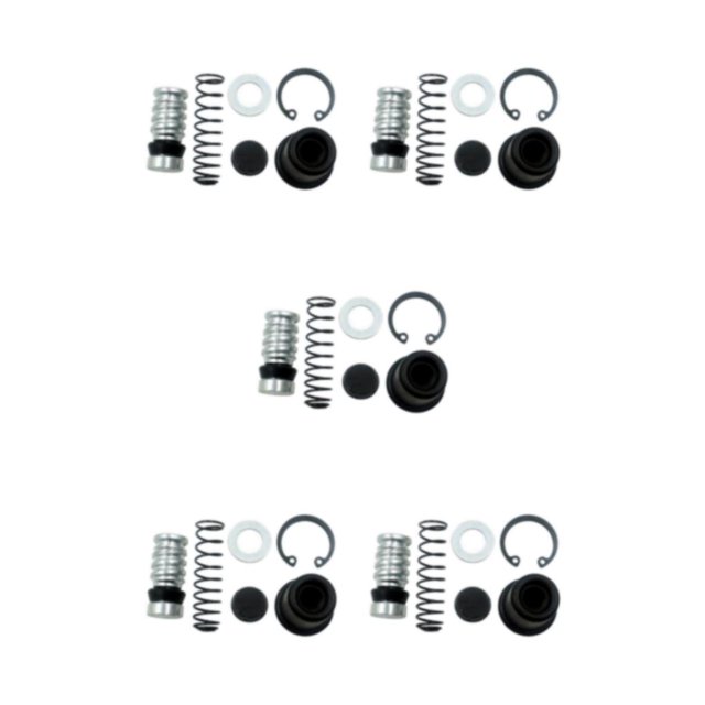 ZheElen Pompe de Frein Piston Piston Kit de Réparation Remplacer Durable pour Scooter en Ligne Pompe 14mm 5Set