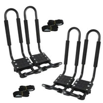 TCMT 2 Pairs Universal Canoe Car Top Mount Carrier Roof Rack Kayak Boat VAN SUV J-bar