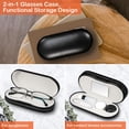 thumbnail image 2 of Funda para gafas, funda para lentes de contacto, espejo, pinzas KENOBEE, 2 of 7