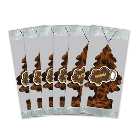 Little Trees Car Air Freshener 6-Pack (Leather)