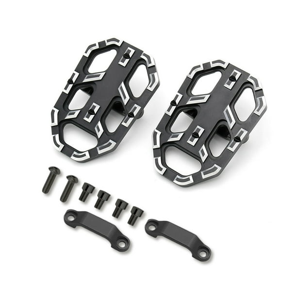 Motorcycle Foot Pegs Front Billet Wide Pedals Rest Footpegs Replacement For Honda Nc750 Nc750x Nc750s 14 Walmart Com Walmart Com