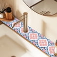 thumbnail image 2 of Yayeee Faucet Mat for Kitchen Sink 30" Diatomite Long Splash Guard Pad, Mosaic Flowers Pattern, 2 of 7