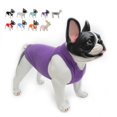 thumbnail image 1 of Lovelonglong Ropa De Verano Para Mascotas Ropa Para Perros Camisetas En Blanco Tanques Acanalados Chalecos De Hilo Superior Para Perros Grandes, Medianos Y Pequeños 100% Algodón Púrpura L-L, 1 of 1