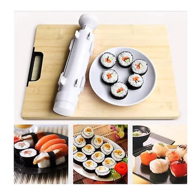 Rodillo para hacer Sushi rápido, molde para arroz, aparatos para enrollar carne y verduras, dispositivo para hacer Sushi Diy, máquina para hacer utensilios de cocina