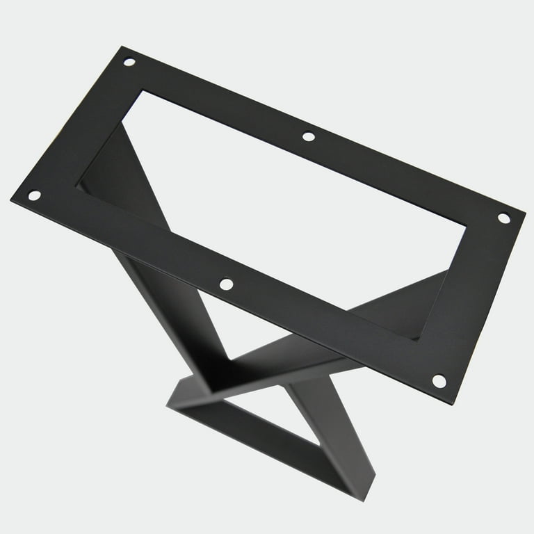 Home Soft Things Heavy Duty Metal Furniture Z Shape Table