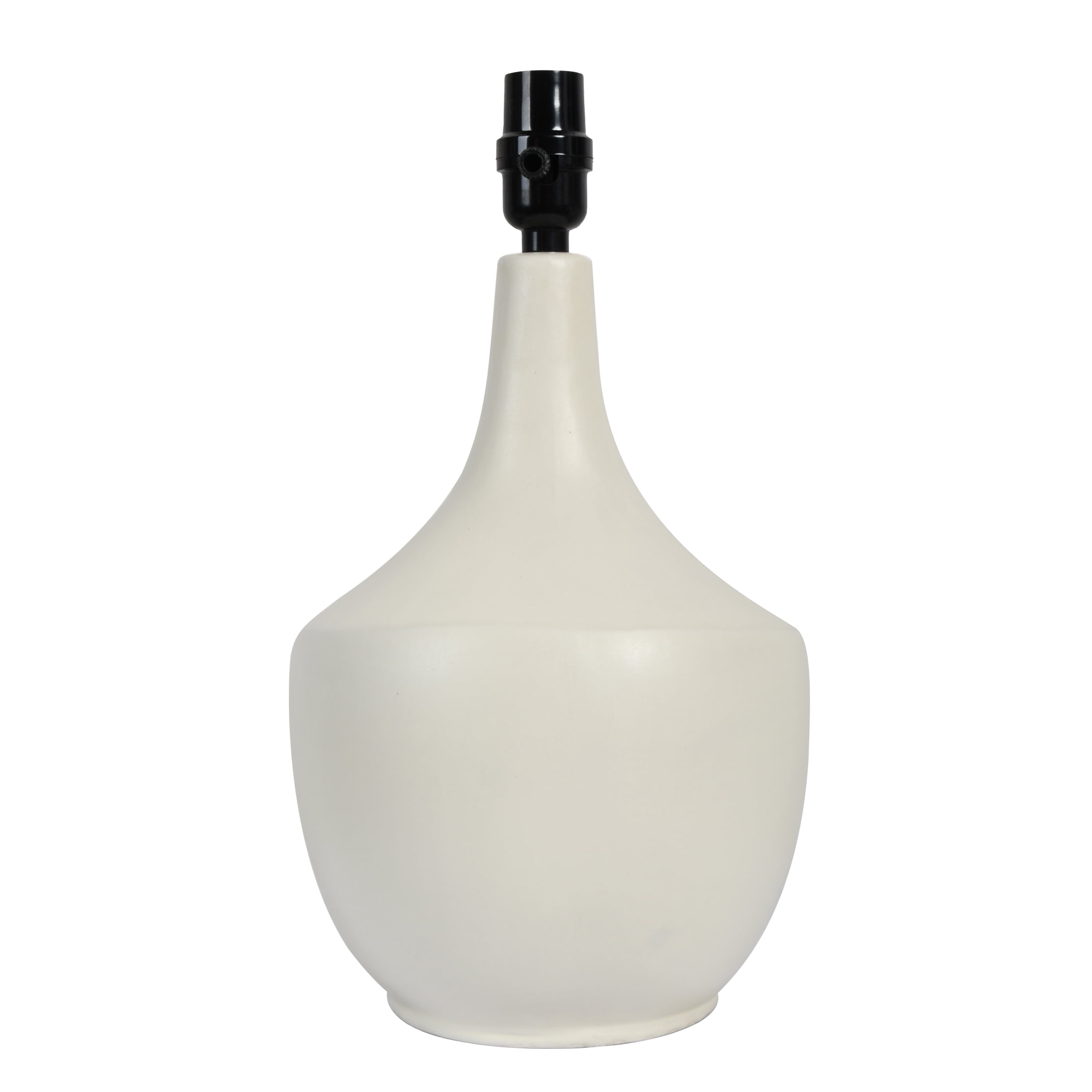 Mainstays 22" Vanilla Dream Ceramic Table Lamp with Oatmeal Linen Shade