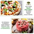 thumbnail image 5 of Frantoi Cutrera Gourmet Italian Capers in Sea Salt - Mediterranean Capers Non Pareil for Cooking and Garnishing, Imported from Italy 5.3 oz (150 g) - Pack of 4, 5 of 8