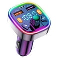 thumbnail image 1 of Kit de Voiture Émetteur FM Bluetooth Mains Libres 2 USB Chargeur Rapide & Lecteur MP3 Récepteur Audio Fiable pour Conduite Sécurisée V7W7, 1 of 1