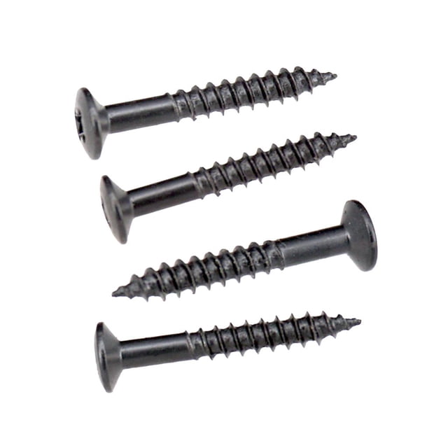 Tornillos de montaje de pastilla de doble bobina shamjiam piezas musicales Negro
