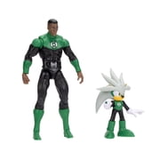 Sonic X DC Action Figure Multipack - 2.5 inch Silver & 5 inch Green Lantern