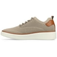 thumbnail image 2 of Vance Mens Norris Comfort Lace-up Casual Flexible Knit Sneaker, Widths Available, 2 of 9