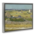 thumbnail image 4 of Stupell Industries Van Gogh The Harvest Landscape Landscape & Nature Painting Gray Floater Framed Canvas Art Print Wall Art, 31 x 25, 4 of 10