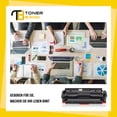 thumbnail image 6 of 6-Pack Compatible for Canon 046 CRG 046H Toner Cartridges CRG046 Canon 046HK 046HC 046HM 046HY ImageCLASS MF731Cdw MF733Cdw MF735Cdw LBP654Cd Printer Ink 3x Black, Cyan, Magenta, Yellow, 6 of 7